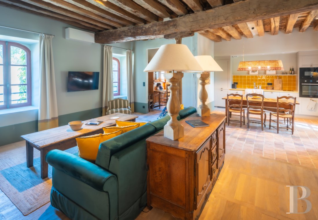 Dans les Yvelines, au nord de Houdan,  un ensemble de maisons autour d’un ancien moulin du 17e siècle - photo  n°12